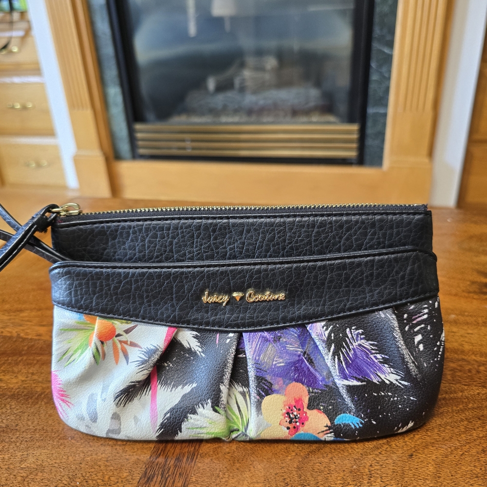 Juicy Couture Black and Multicolor Women's Bag
